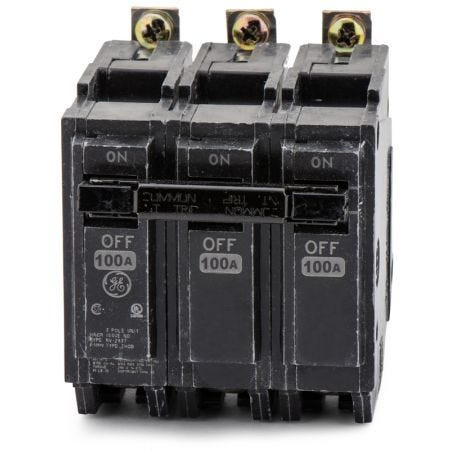 THQB32100
3 Pole 100 Amp