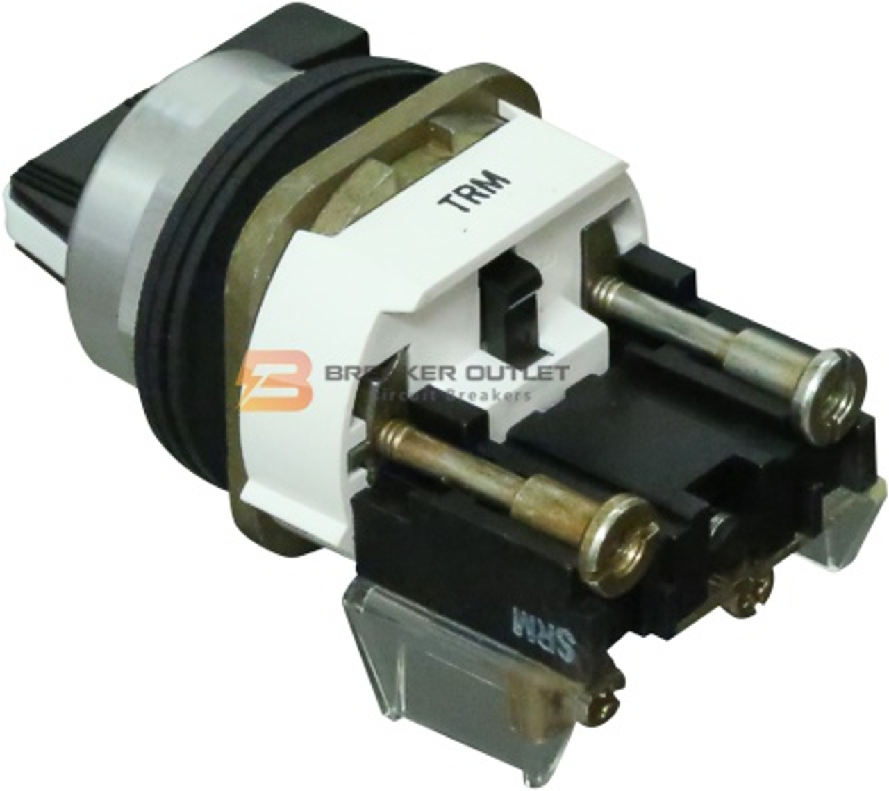 Allen-Bradly 3-Position Selector Switch with Spring Return