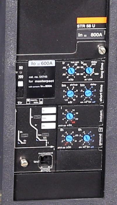 Merlin Gerin 800 Amp Insulated Case Circuit Breaker MP08H1