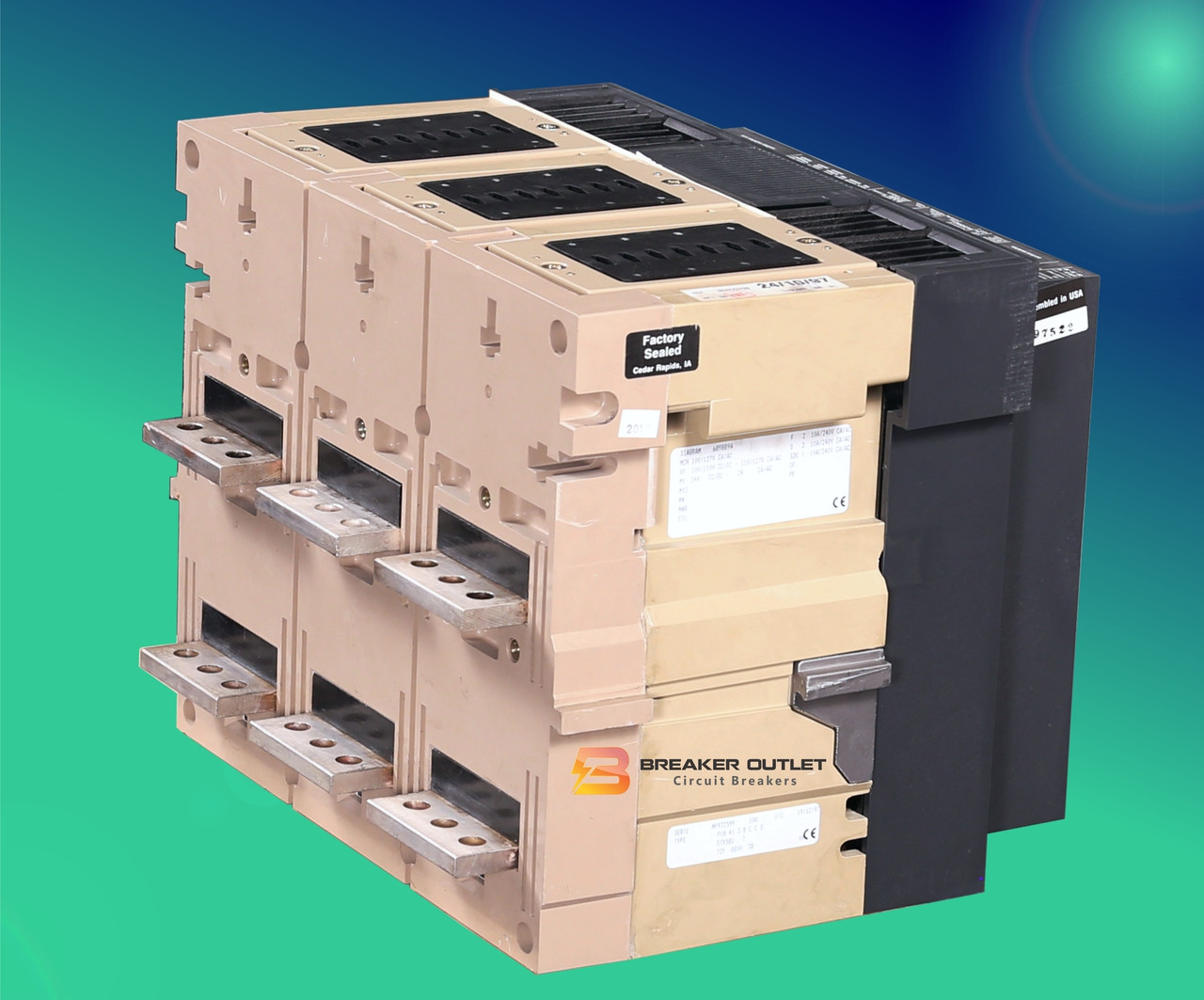 Merlin Gerin 800 Amp Insulated Case Circuit Breaker MP08H1