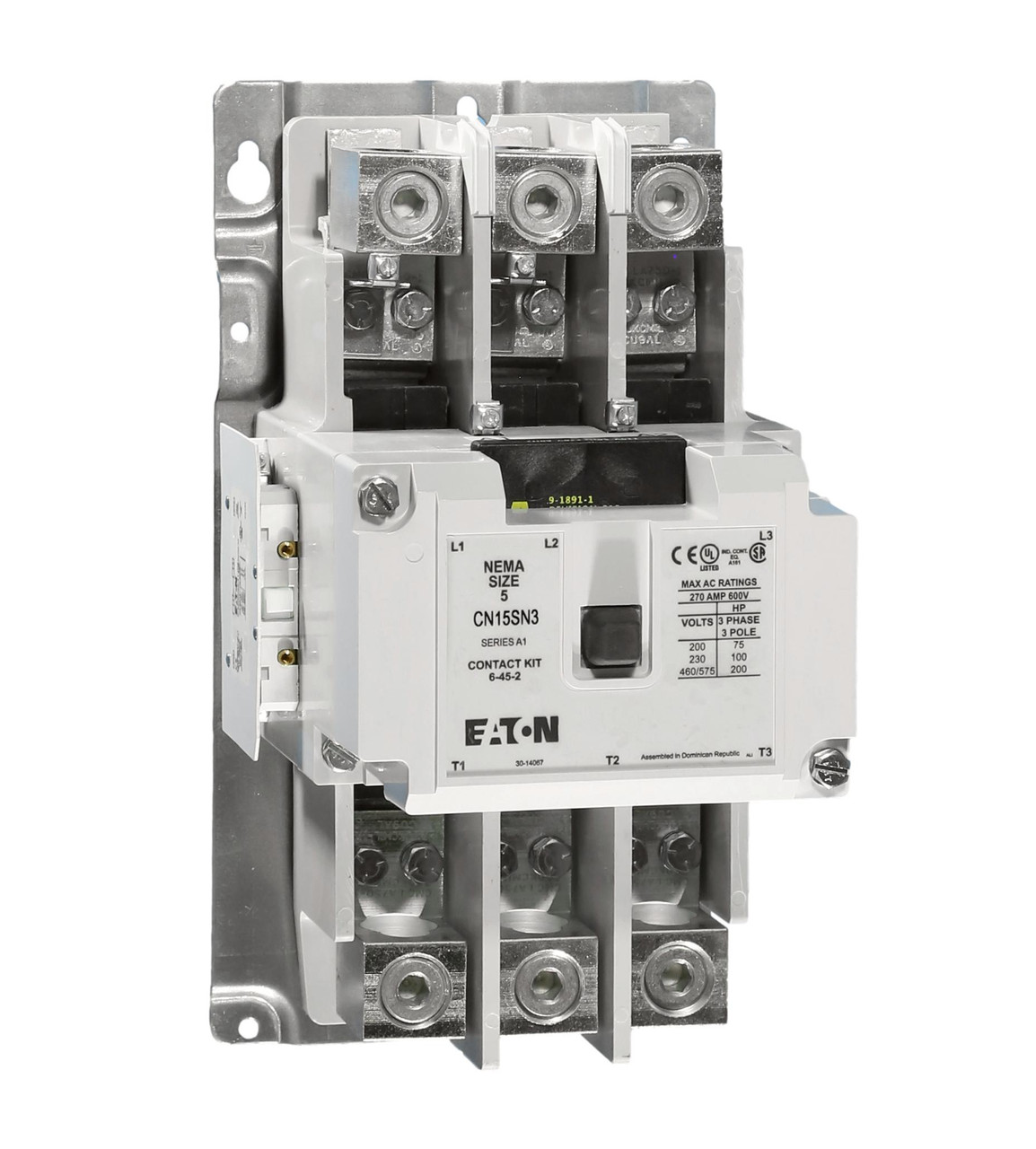 CN15SN3A
New Size 5 Contactor