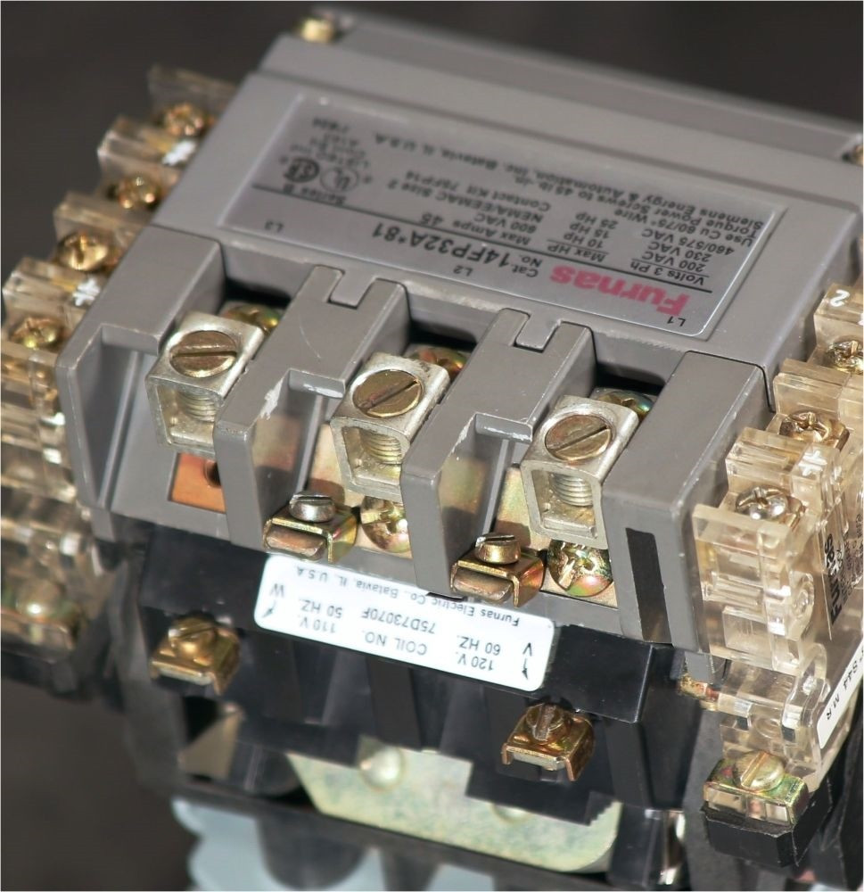 40FP32AA Furnas Size 2 Open Nema Contactor - Breaker Outlet