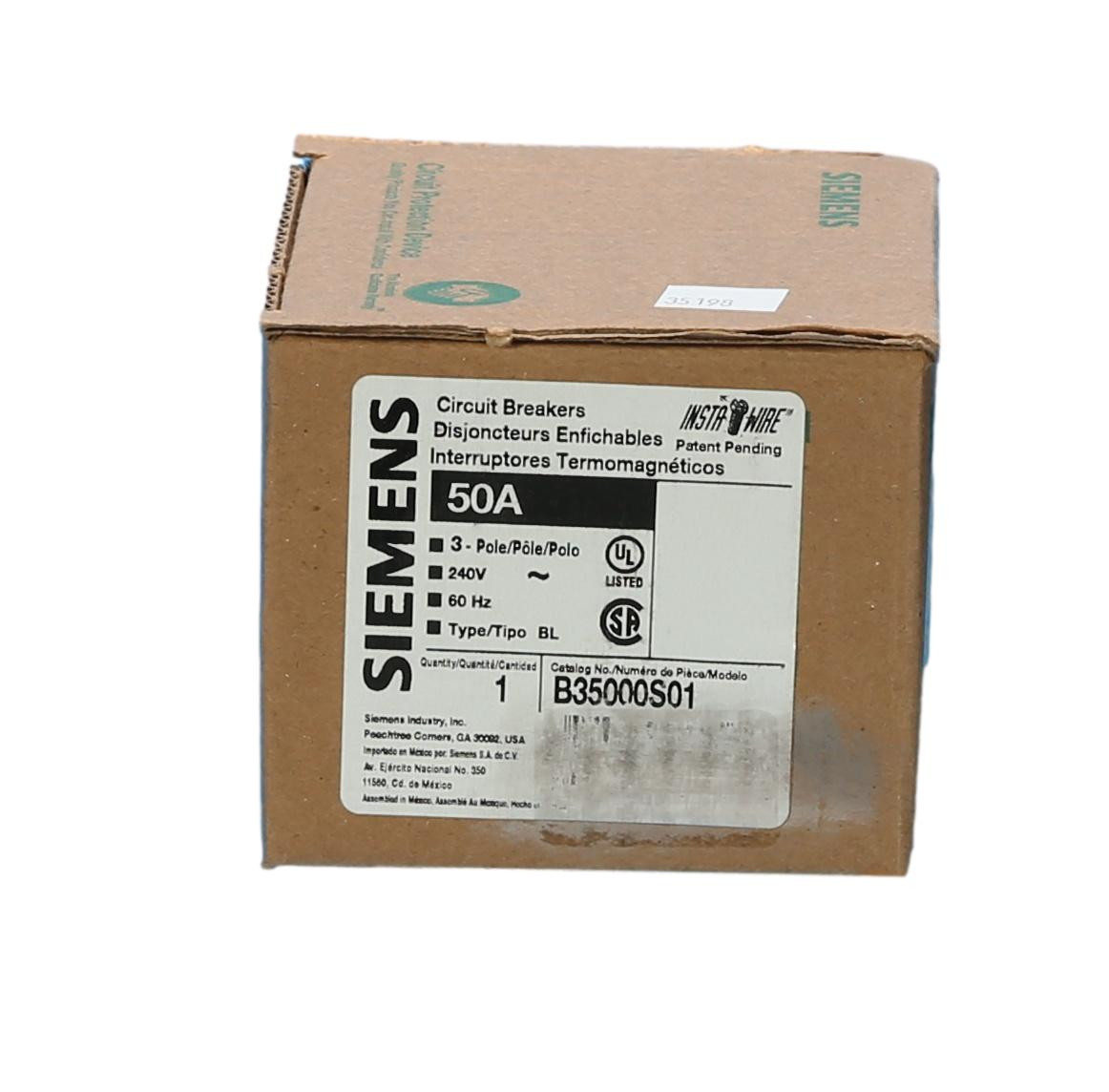 B35000S01
NIB