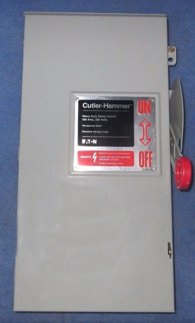 DH323NGK Cutler Hammer 100 Amp Indoor Safety Switch - Breaker Outlet
