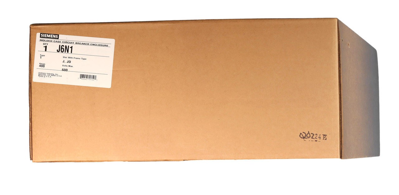 New J6N1 Siemens Indoor 400A Breaker Enclosure Unit