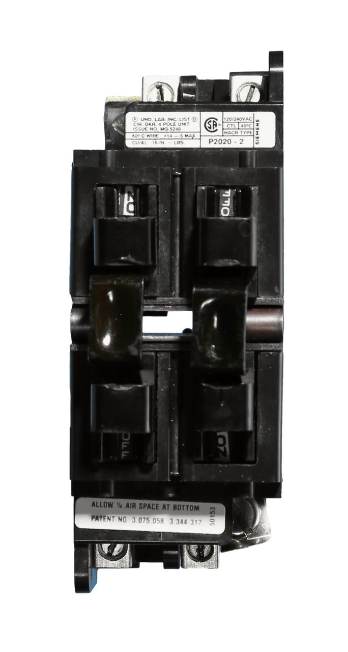 Original Pushmatic P2020-2
QUAD