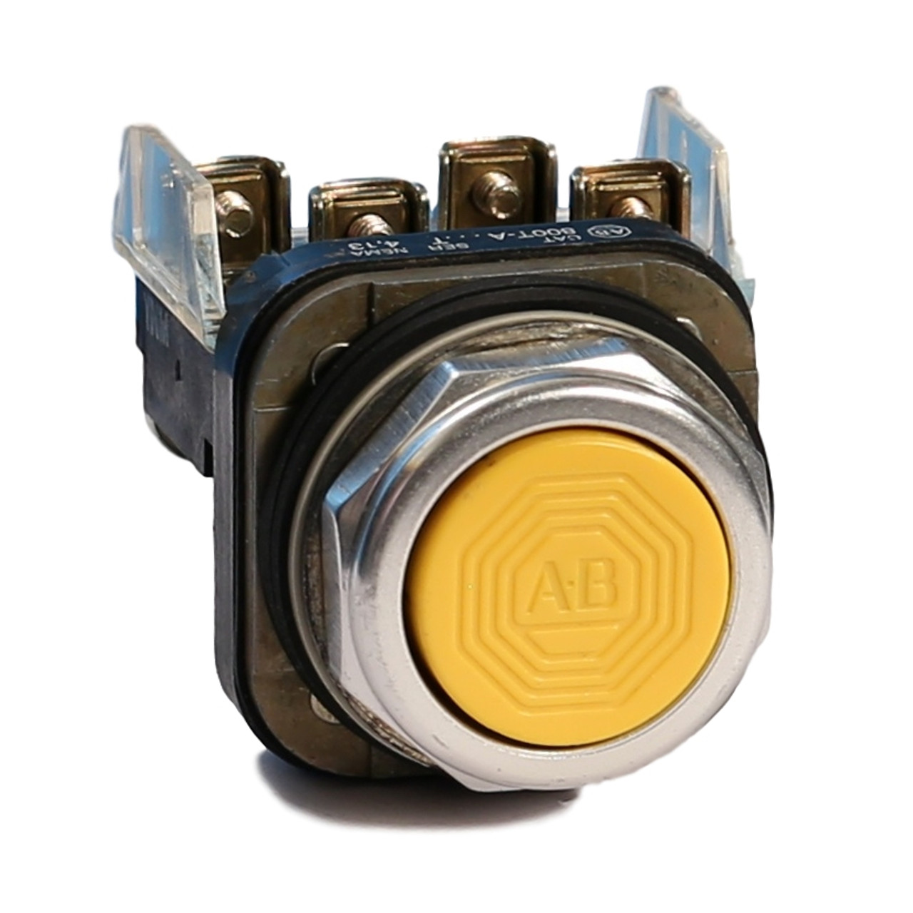 800T-A9A Yellow Pushbutton
