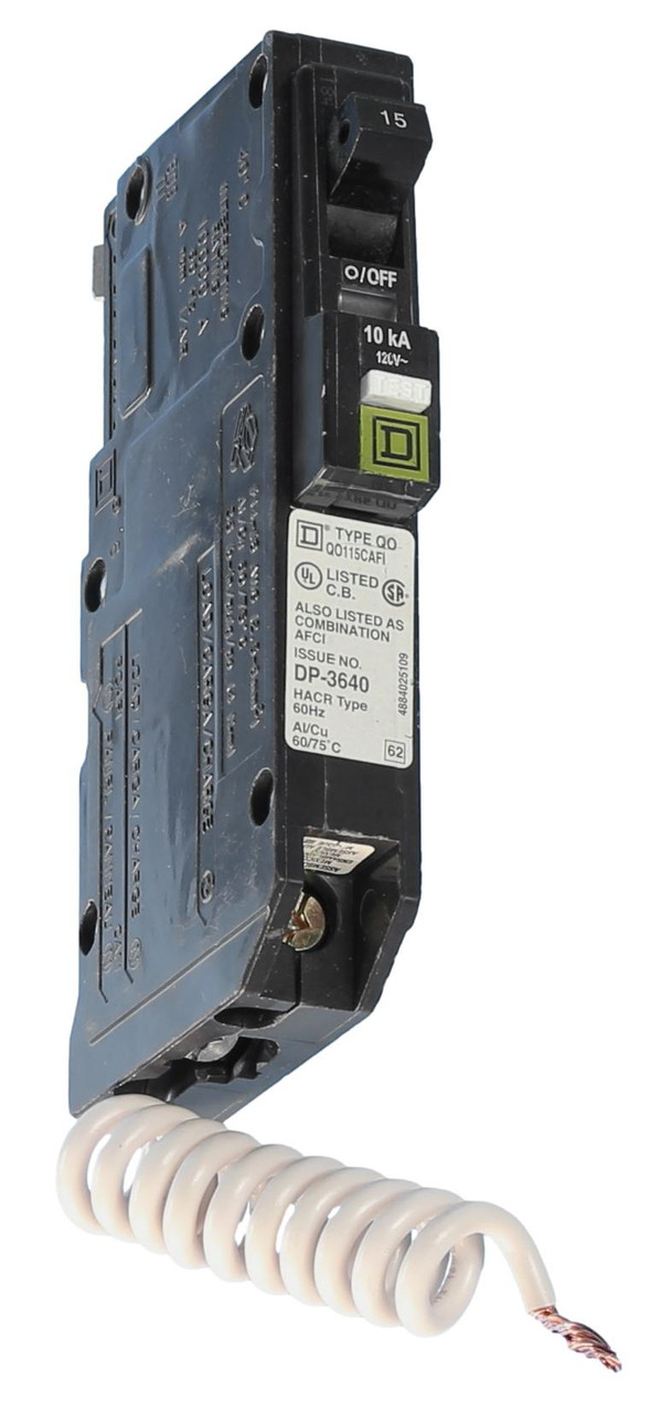 QO120CAFI Plug-On Arc Fault Square D Circuit Breaker - Breaker Outlet