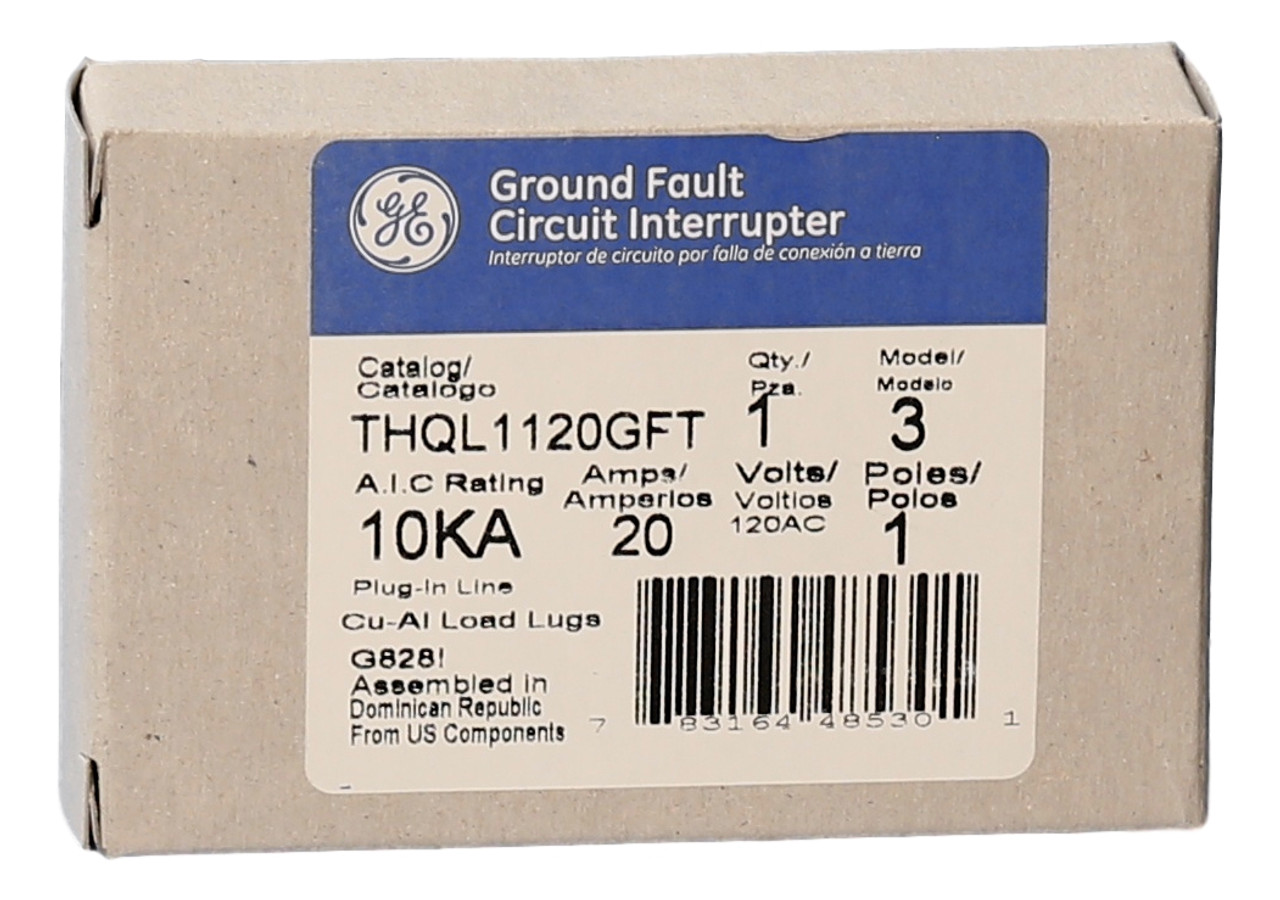 Late model from GE | ABB are the THQL1120GFT circuit