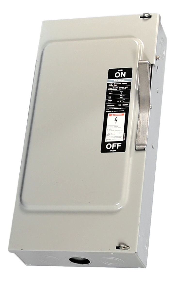 F353 Siemens 100 Amp Safety Switch ITE - Breaker Outlet