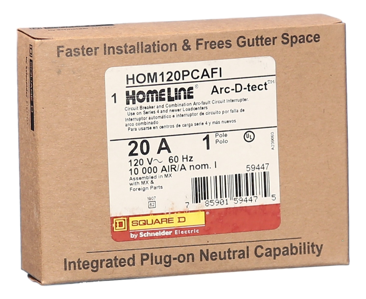 HOM120PCAFI Home-Line Plug-in Combination Arc Fault