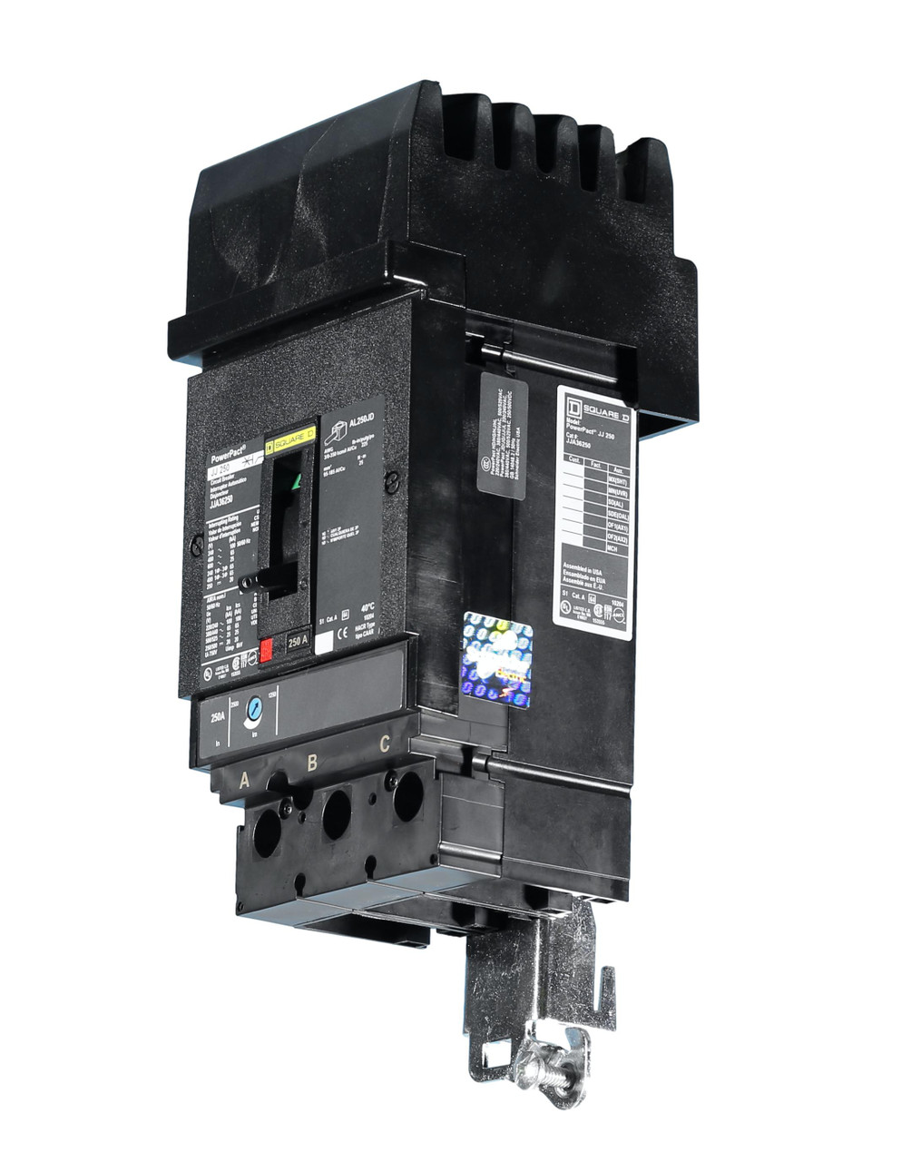 New JJA36250 I-Line PowerPact Square D 250 Amp Circuit Breaker