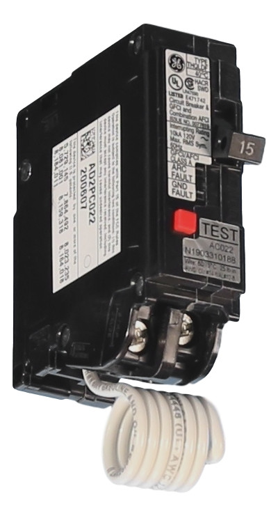 THQL1115DF Dual Function Arc Fault/GFCI Circuit Breaker - Breaker