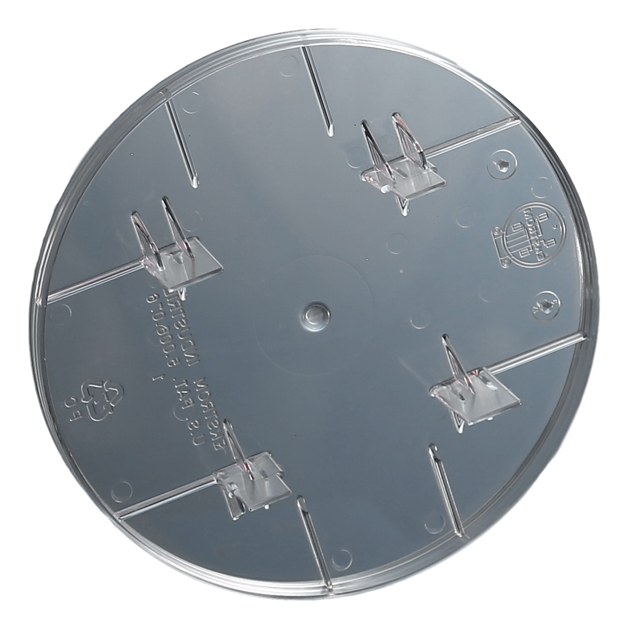 Lexan Meter Stack Blank Cover Ringless and Ring Type and Stabs