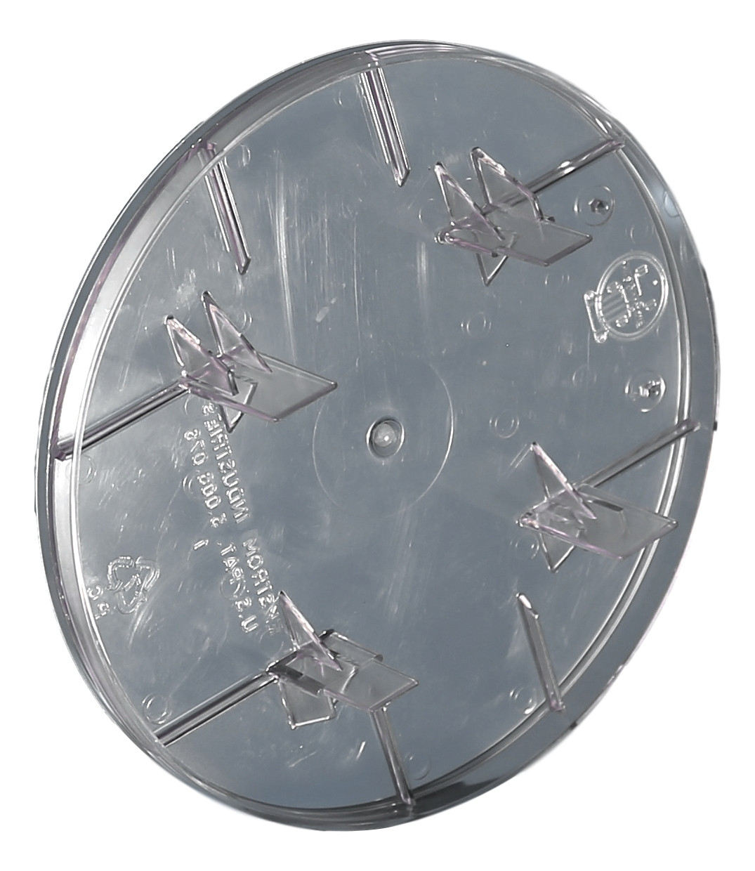 Lexan Meter Stack Blank Cover Ringless  and Ring Type and Stabs