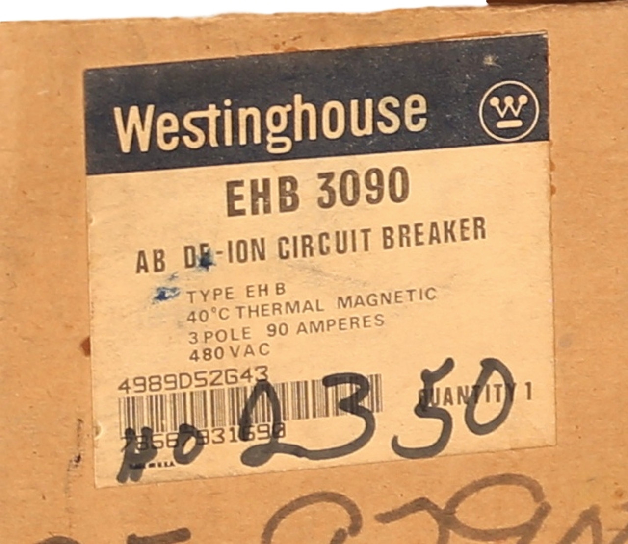 EHB3090-New
Surplus in OEM Box