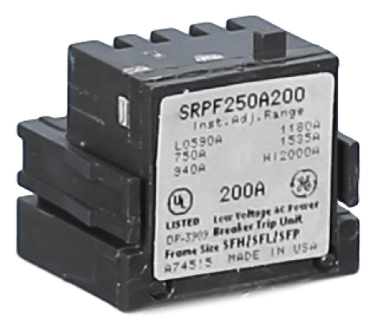 SRPF250A90
90 Amp
(Picture shown is typical for all amps)