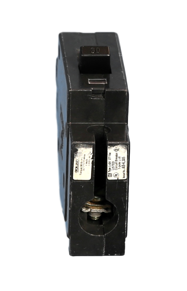 EHB14030 BoltOn Square D Lighting Circuit Breaker 30A, 1pole Breaker Outlet