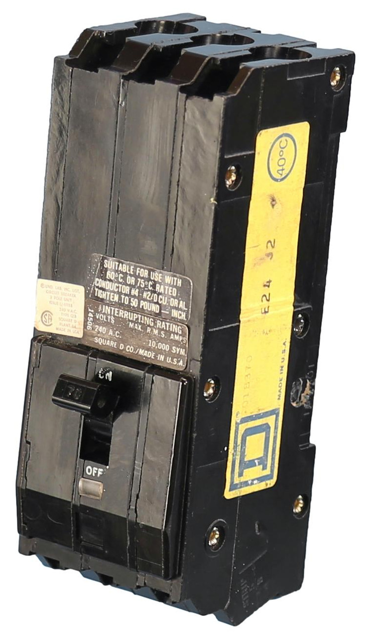 Q1B370 Square D Circuit Bolt-On Circuit Breaker Obsolete