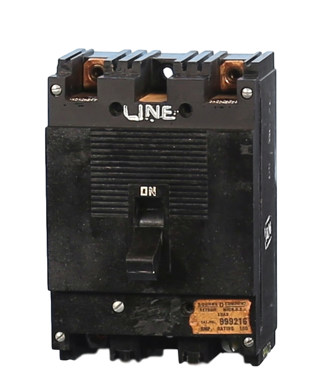 999220 2 Pole
ML-1 Square D Circuit Breaker
(Pic Represents all Amperages)