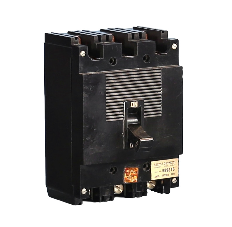Obsolete 989316 Square D 100 Amp ML-1 480V Circuit Breaker