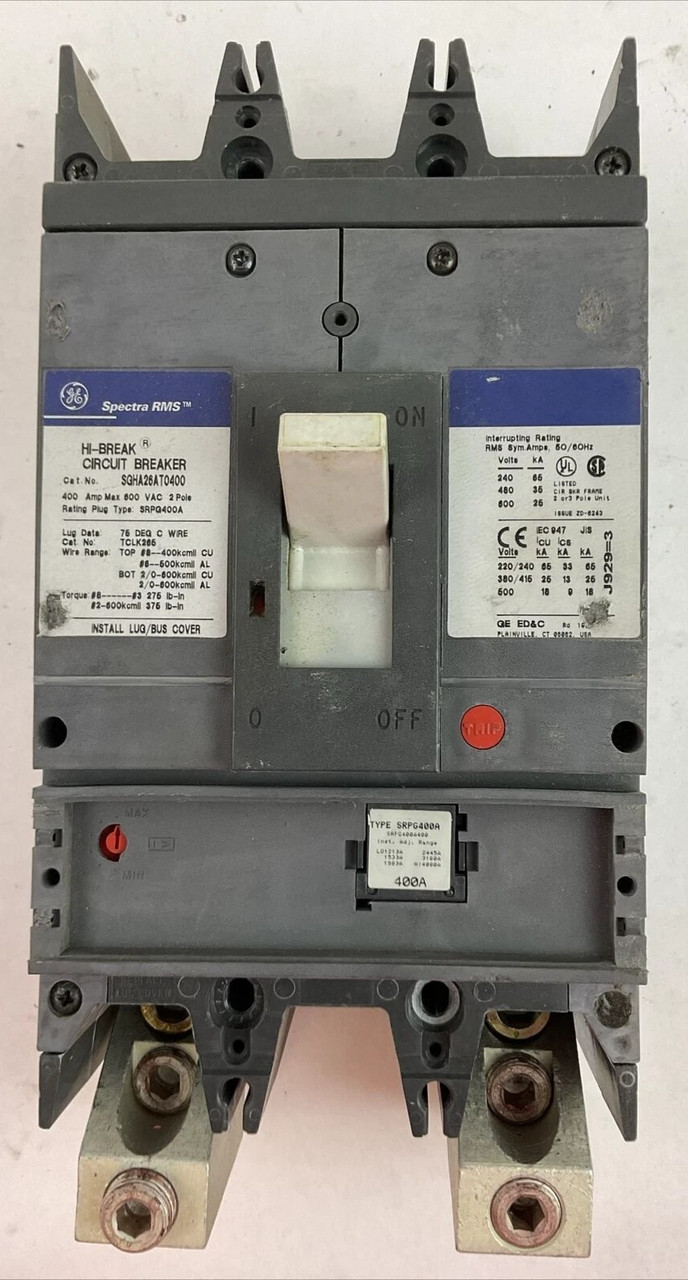 SGHA26AT0400
2 Pole Unit