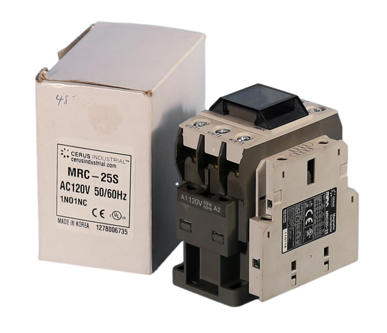 MRC-25S-120VAC Cerus Mira 40A Magnetic Contactor