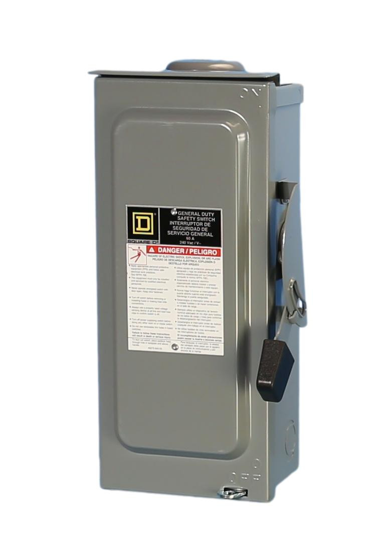 Non-fusible Switch 30 Amp 240 Volt 2-Pole Safety Switch - Non