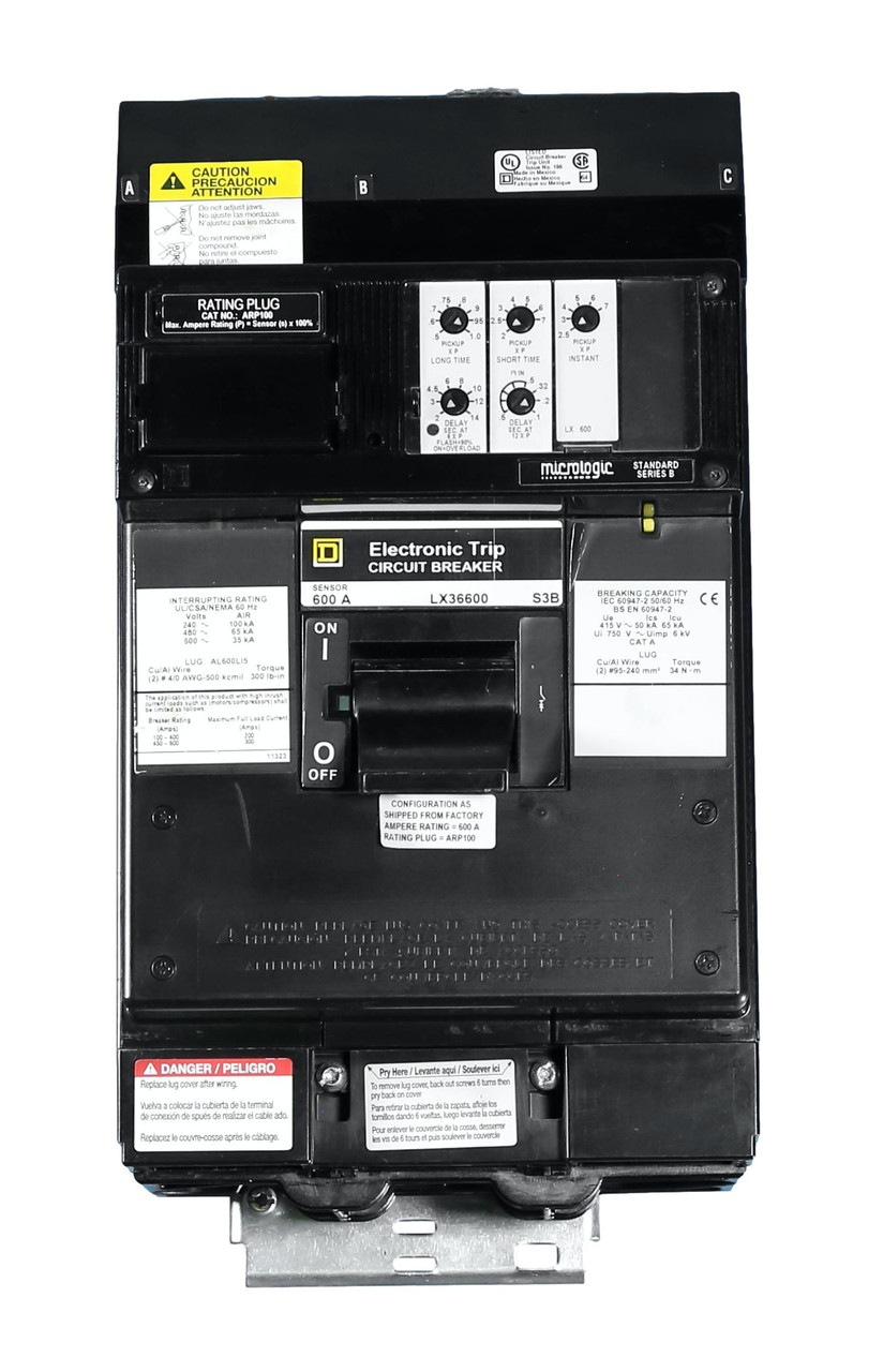 New- LX36600 I-Line Micrologic w/LSI Trip Functions Circuit