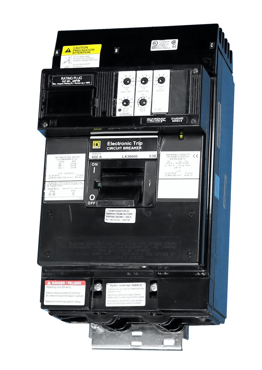 New- LX36600 I-Line Micrologic w/LSI Trip Functions Circuit