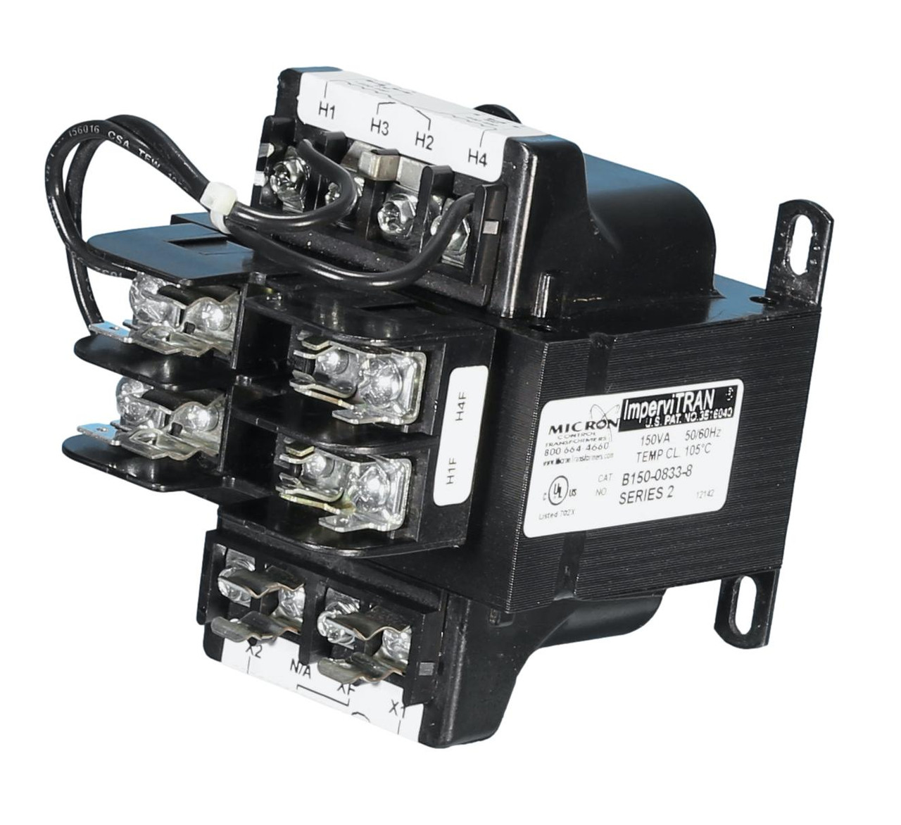 Micron Control 150VA Control Transformer | Breaker Outlet