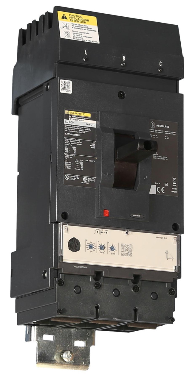 LJA36600U31X Square D Micrologic 3.2 LJ Breaker