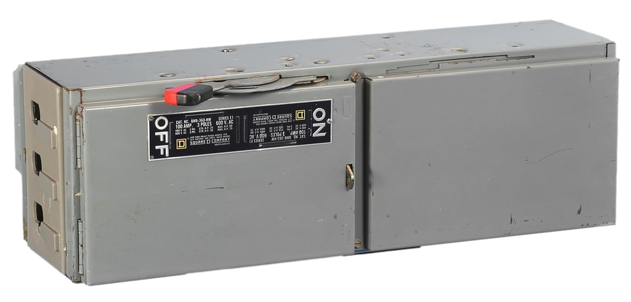QMB363HW Square D 100A
Single Unit 100A