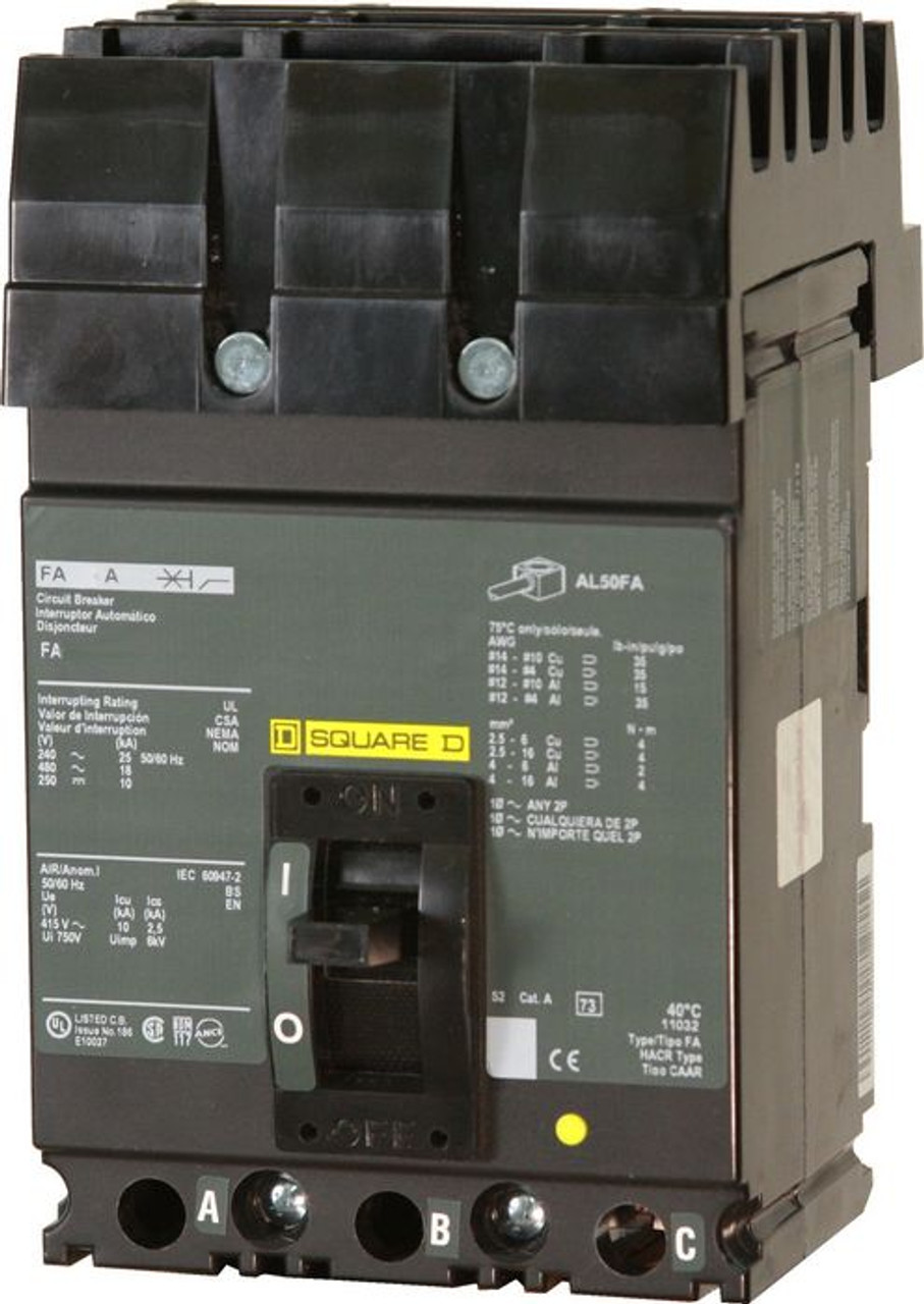ＦＴ-100 (100w) New or Re-certified 100 Amp I-LINE FA34100 Circuit Breaker