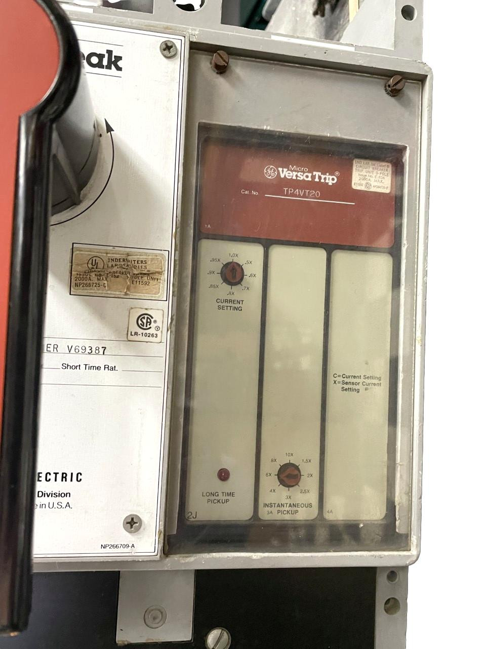 TPVF6620 General Electric High Pressure Contact Switch