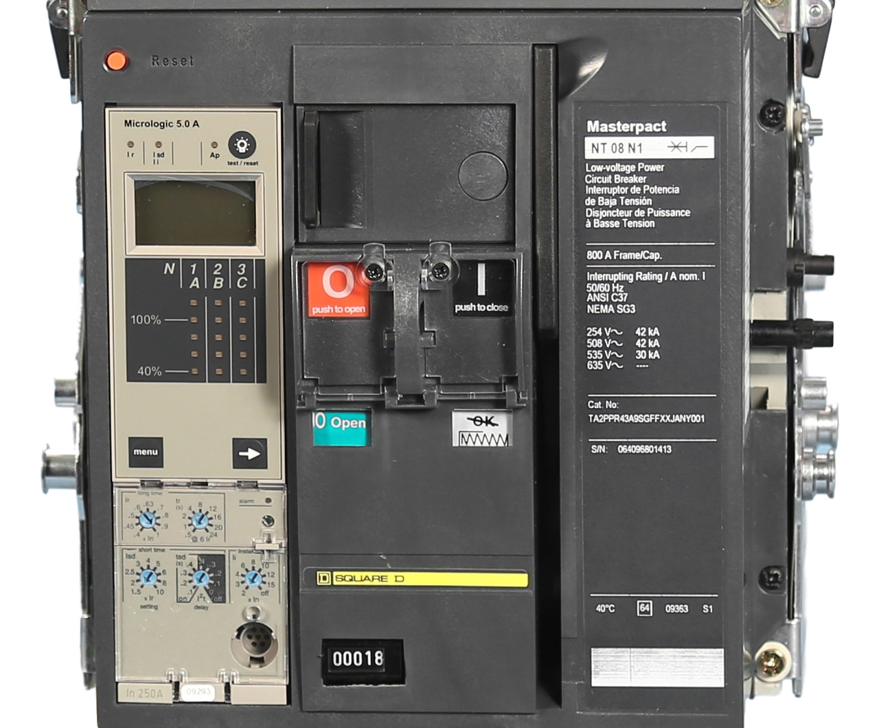 NT08L1 Square D Circuit Breaker