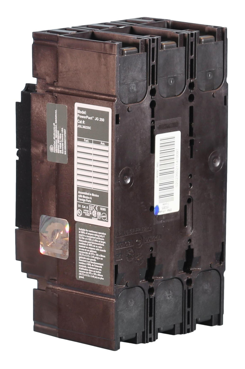 100% Rated Continuous Current JGL36225C Power Pact by Square D