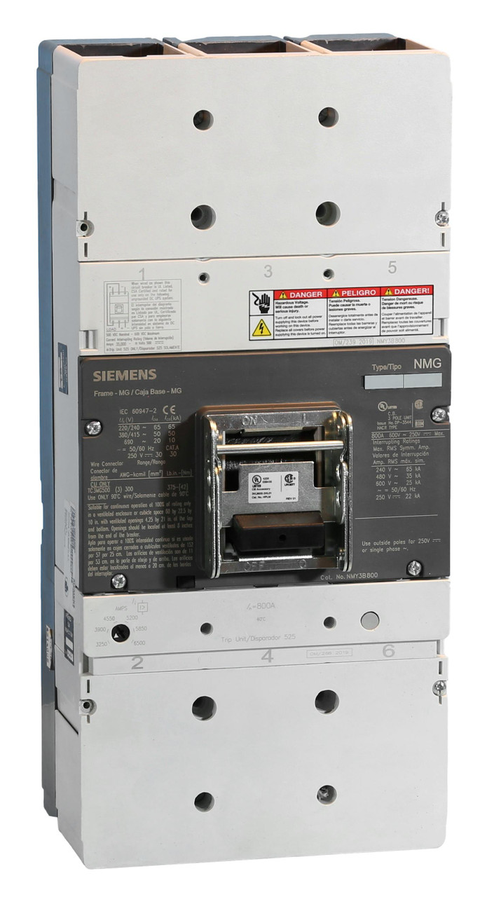 Technology leader, Siemens present this NMY3B800 MG Circuit