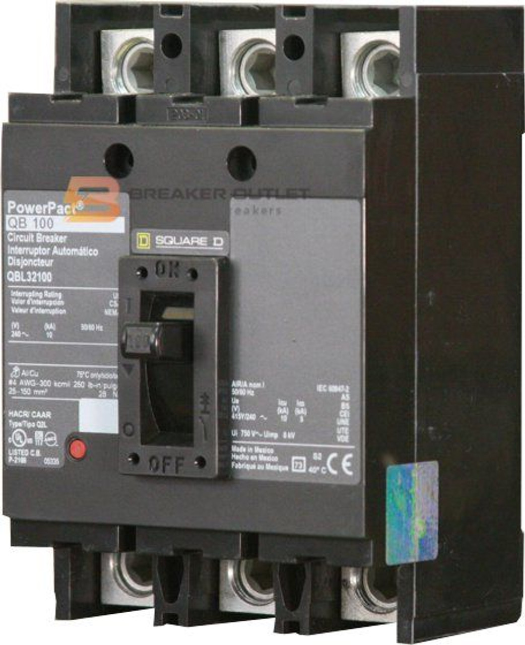 QBL32080 Square D 240 Volt