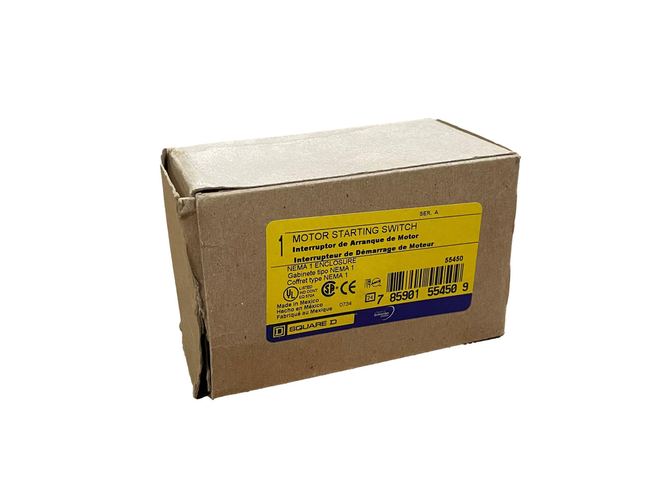 2510KG1 Manual Switch, 30A, 2 pole, 3 HP at 575 VAC, 1 Phase