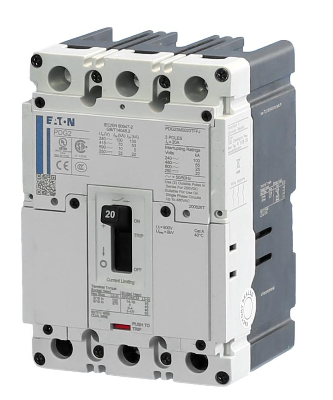 Power 60A Defense PDG2 PDG23M0060TFFL Circuit Breakers from world