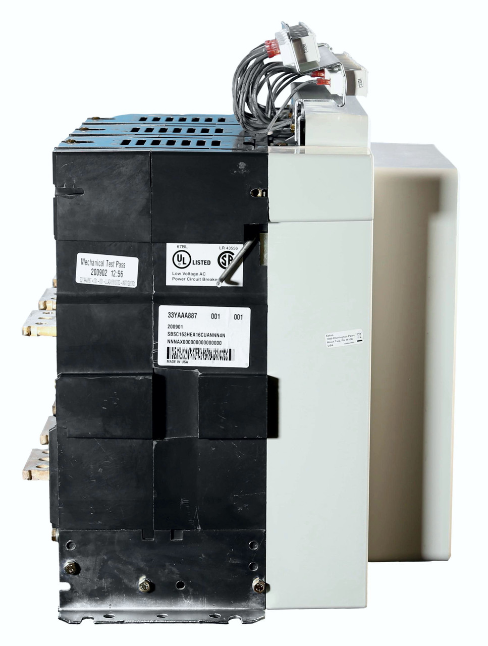 SBSC163HEA Magnum 1600A SBSC16 Circuit Breaker with Digitrip 520