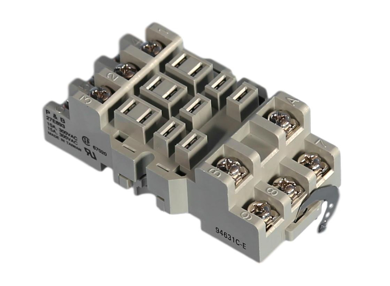 SR3B-05
DIN rail socket base