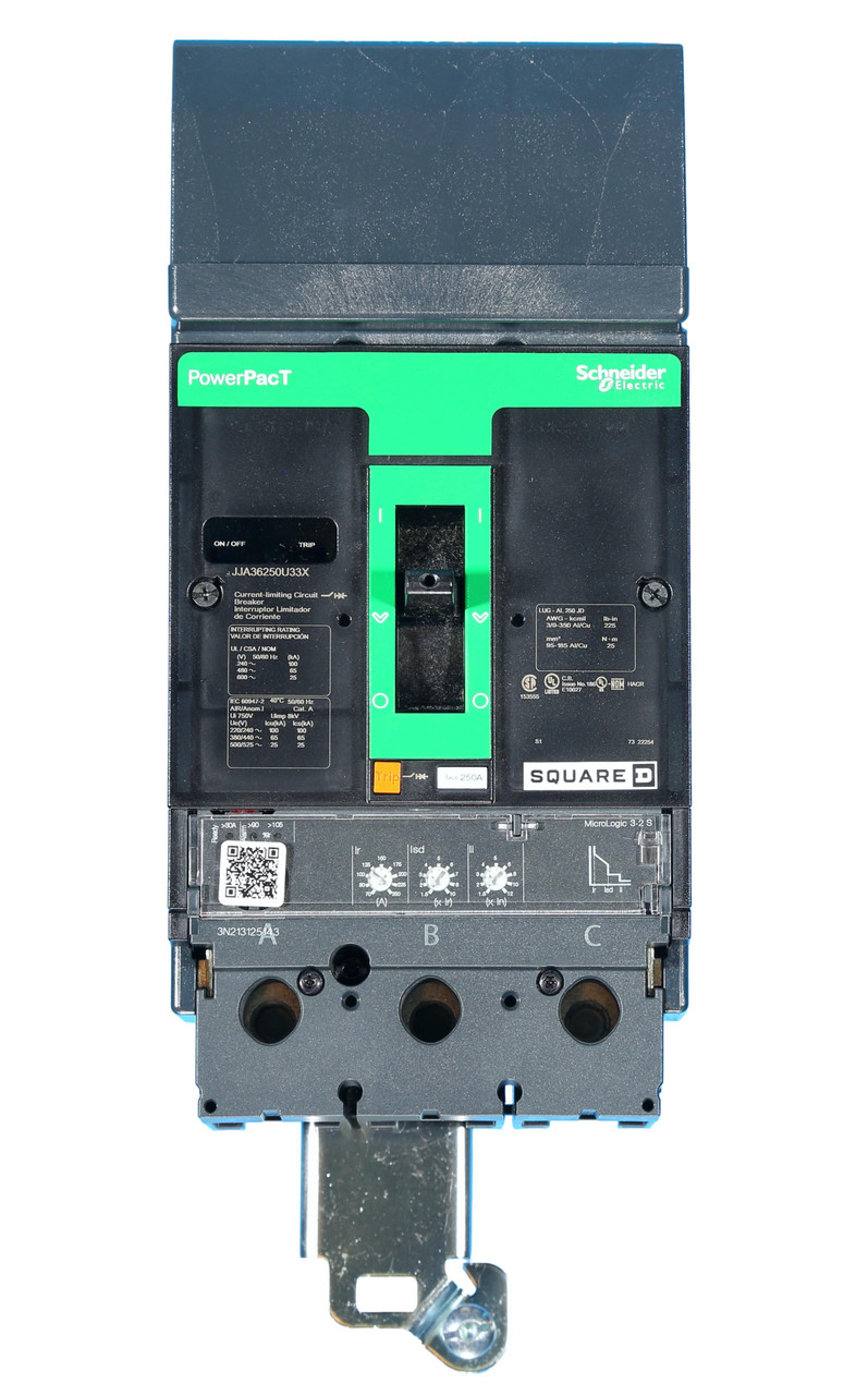 New or Re-certified JJA36250U33X Micrologic Standard with a 3.2S