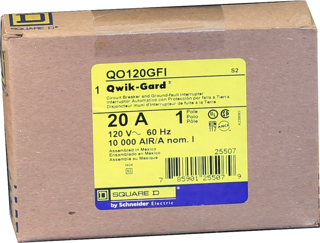 QO115GFI 
15A, 1-Pole
