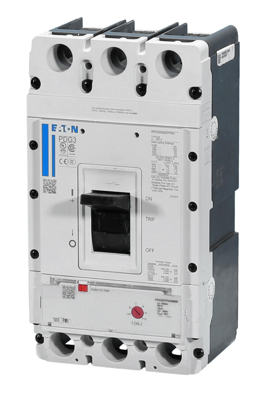 600 Amp 3 Phase Circuit Breaker Panel - PDG33M0600TFAL