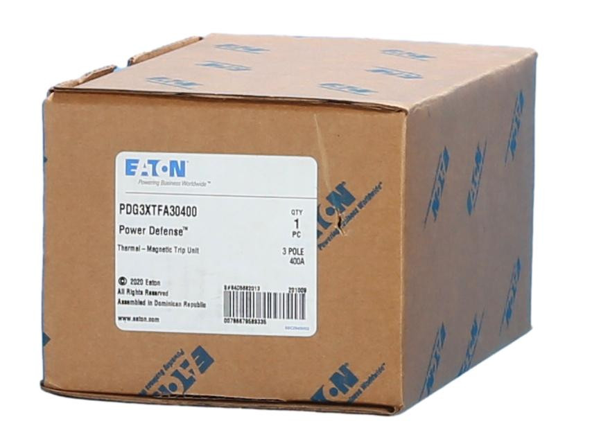 Eaton's New Technology, PDG3XTFA30400 Power Defense 600 Amp Trip