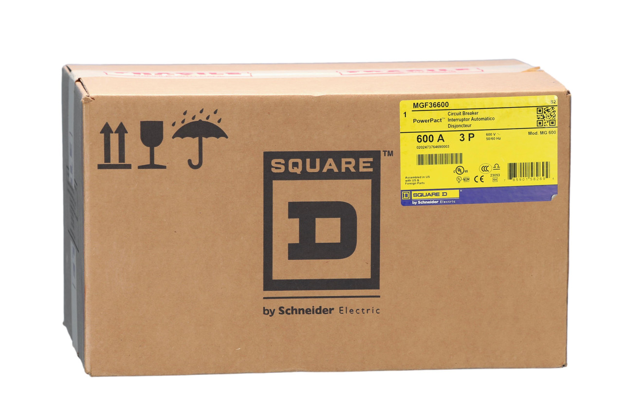 MGF36600 New 600 frame model from SQUARE D
