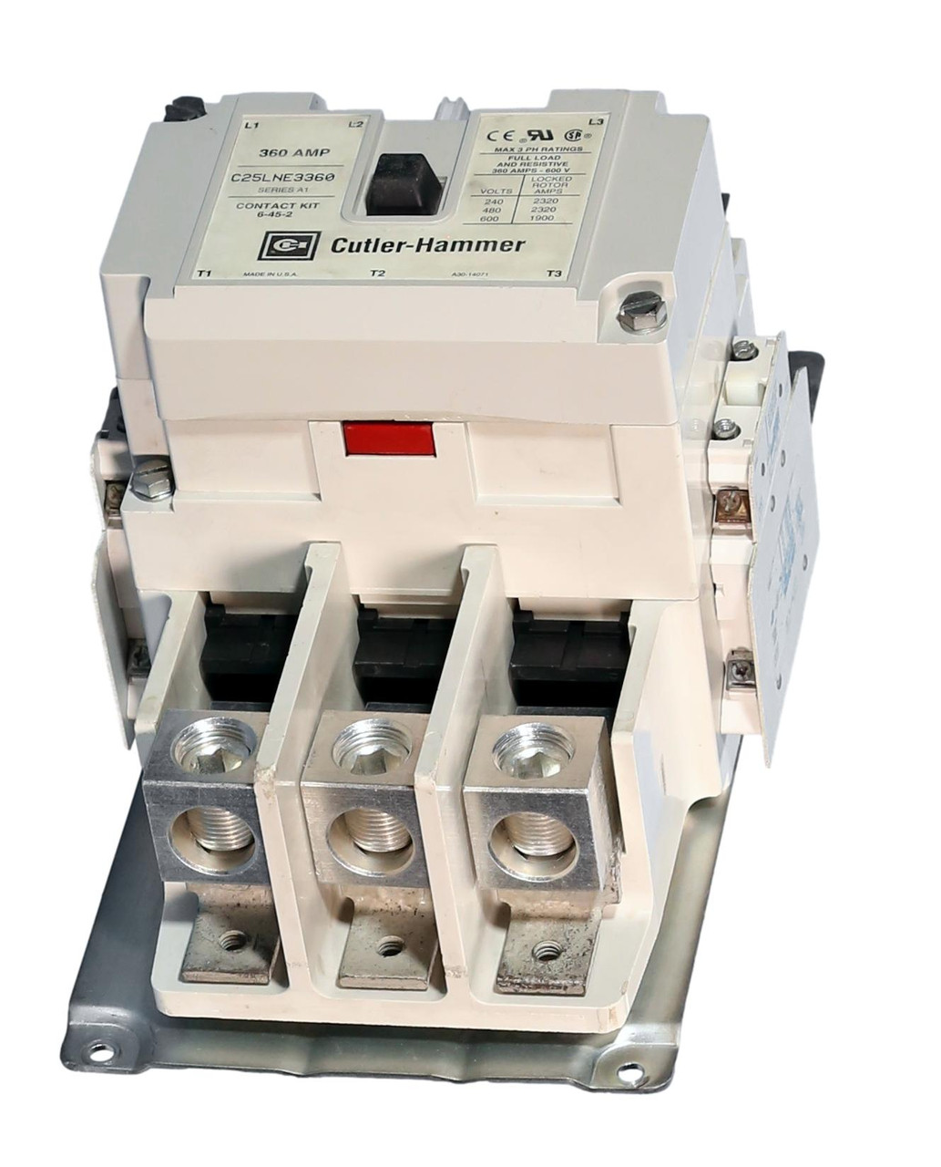 C25LNE3360
Definite Purpose Contactor
360 Amps