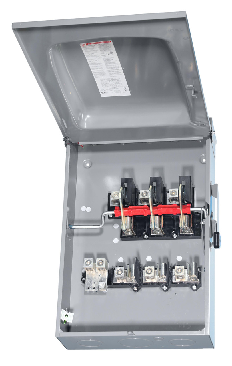 D325NR Outdoor 400A 240VAC Square D Fusible Safety Switch